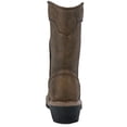 thumbnail image 3 of HOSS Men’s Composite Toe Waterproof Logger Pull-On Work Boot Slip Resistant EH PR Buford Brown, 3 of 7