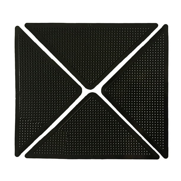 2 Pares De Pinzas Para Alfombras, Reutilizables, Para Alfombras, deslizantes, deslizantes, Adhesivos De Goma Lavables, Tapones Para Alfombras Sunnimix pegatinas de alfombra antideslizante