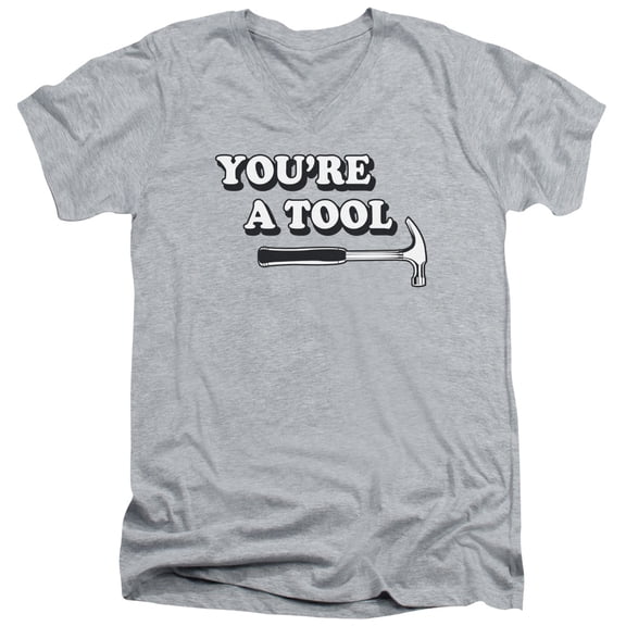 - Youre A Tool - Slim Fit V Neck Shirt - XX-Large