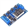thumbnail image 2 of 3X DC 12V 24V Luz LED Interruptor de Relé de Retardo de Tiempo de Retardo de Tiempo Digital Circuito de Doble Tubo Mos Módulo de Tablero de Control, 2 of 5