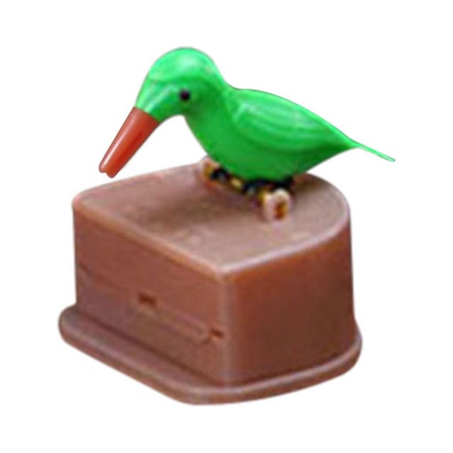 Yttmshdga Tableware Cute Hummingbird Toothpick Dispenser Gag Gift Cleaning Teeth
