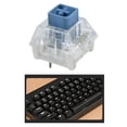 thumbnail image 1 of Caja de interruptores para teclados de juegos mecánicos 3 Pin Switches IP56 resistente al polvo lineal táctil SMD Compatible licencia azul, 1 of 8