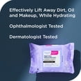 thumbnail image 4 of Equate Night-time Makeup Remover Cleansing Towelettes, 40 Count, 4 of 8