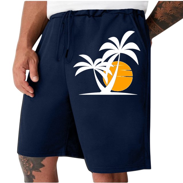 Puntoco Shorts Hombre Casuales Playa Liso Moda,Pantalones Cortos Deportivos Para Hombre Con Bolsillos De Secado Rápido Baloncesto Correr Ciclismo,Promoción, Alto Y Grande