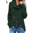 thumbnail image 1 of AIHOME Pull-Over Décontracté à Col Bénitier Ourlet Asymétrique pour Femmes, 1 of 1