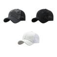 thumbnail image 4 of relayinert Sun for Protection Hat For Men Comfortable And Adjustable Fit Baseball Cap Caps For Men Sunhat white 1Set, 4 of 6