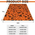 Halloween Throw Blanket For Couch And Bed Hat Black Bats And Decorated