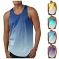 thumbnail image 6 of Leey-World Shaping Tank Tops for Men Muscle Tanks for Men Men Workout Tank Top Gym Bodybuilding Sleeveless Muscle T Shirts Purple,2XL, 6 of 6
