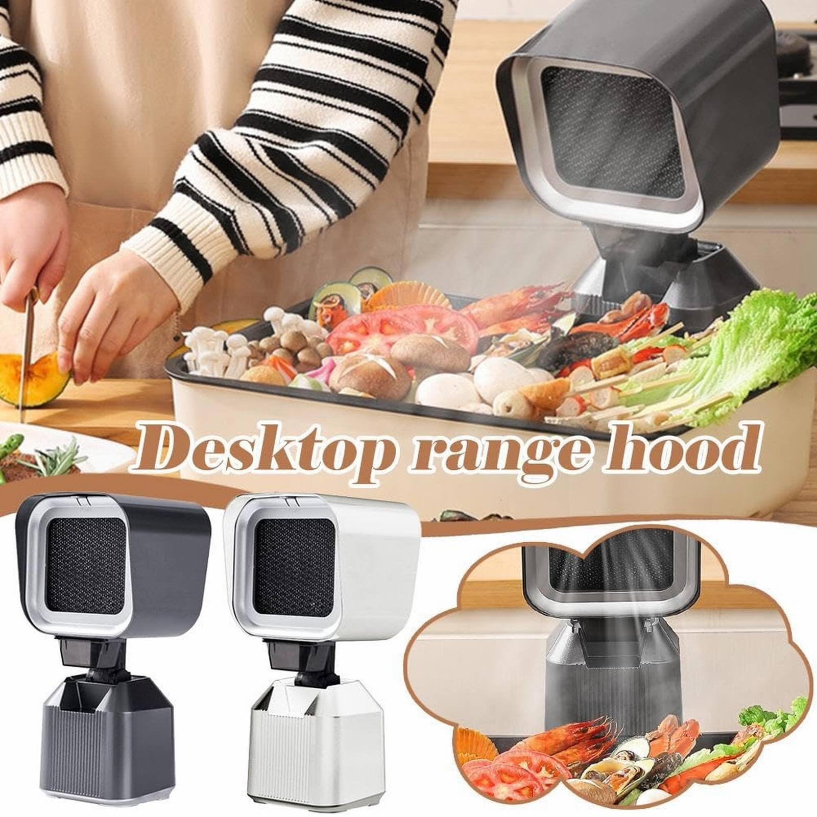 Kitchen Cleaning Appliances Clearance! Kitchen Portable Range Hood Exhaust Fan for Kitchen with Adjustable Angle Height Desktop Exhaust Fan Exhaust Fan Noise Portable Kitchen Exhaust Fan