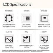 Microsoft Surface Pro Copilot+ PC Touchscreen 13 LCD Snapdragon X Plus Processor 16GB RAM 512GB SSD (11th Edition) Dune
