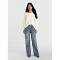 thumbnail image 2 of Madden NYC Women's The It Girl Ultra 90s Jeans, Sizes 00-18, 2 of 5