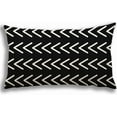 thumbnail image 3 of Lumbar Pillow Covers 12x20 Set of 4, Modern Sofa Throw Pillow Cover, Decorative Outdoor Linen Fabric Pillow Case for Couch Bed Car, Black, 3 of 3