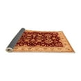 thumbnail image 2 of Ahgly Company Indoor Square Oriental Orange Industrial Area Rugs, 7' Square, 2 of 4