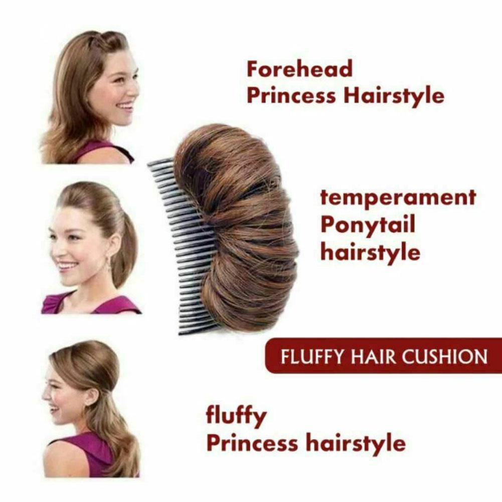 SENECIO® Hair Puff Up Volumizer Banana Bumpits Puff Maker Hairstyle Tool  3Pieces/Set hair clips