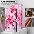 thumbnail image 4 of Case for Motorola Moto E22 Case Wallet with Card Holders - Lovely Colorful Pattern PU Leather Flip Phone Case TPU Shell Folio Cover Women Men for Motorola Moto E22 Cherry Blossoms, 4 of 7