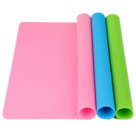3PCS Silicone Table Mats Universal Silicone Placemats Table Place Mats
