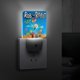 thumbnail image 4 of Rob el Robot Luz nocturna LED con sensor de anochecer a amanecer para dormitorio, baño, pasillo, escaleras - Lámpara LED nocturna de enchufe, 0.5W - 1 pieza, 4 of 6