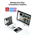 thumbnail image 4 of ZOSI 1080P Security Camera System H.265+ 8CH Full 1080P HD Video DVR Recorder with 4X HD 1920TVL 1080P Indoor Outdoor Weatherproof CCTV Cameras ,Motion Alert,Remote Access(No HDD), 4 of 9