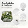 thumbnail image 4 of KLL Nature Hand Daisies Art Pattern Shorts Women,Athletic Shorts High Waisted Running Shorts Pocket Sporty Short Gym Elastic Workout Shorts-Medium, 4 of 7