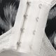 thumbnail image 5 of Brasier Bralette Triangular de Satén Francés, Cómodo Cierre En La Espalda, sin Costuras, con Aros, Ligero y Transpirable. Mediana, 5 of 6