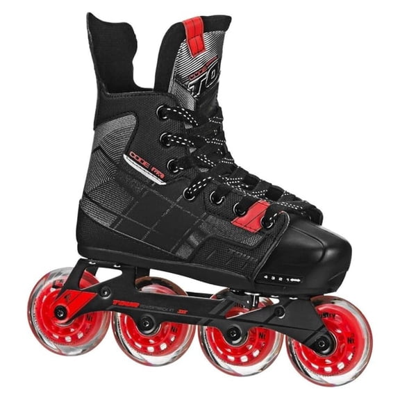 Unisex Code GX Adjustable Hockey Skate, Youth, Black, 11J-1 M US