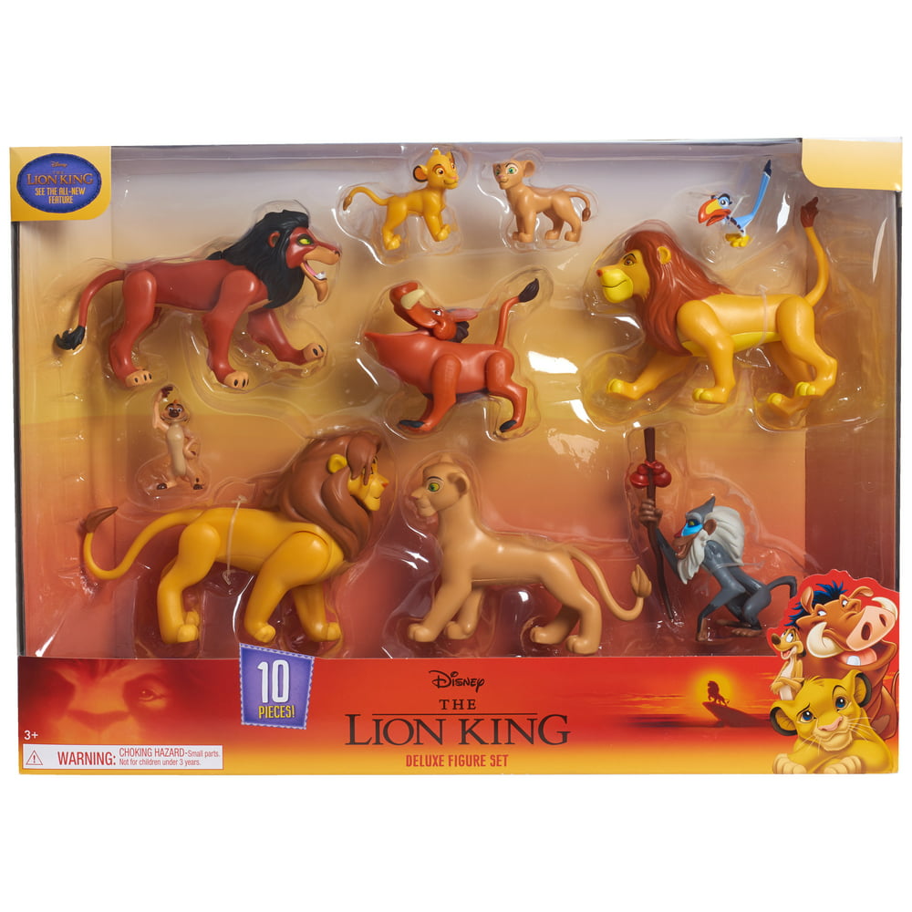 Disney The Lion King Deluxe Figure Set, Figures, Ages 3 Up, by Just ...