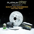 thumbnail image 7 of Hart Brakes Front Rear Brakes and Rotors Kit |Front Rear Brake Pads| Brake Rotors and Pads| Semi Metallic Brake Pads and Rotors - PHCC.73074.03, 7 of 7