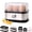 Black, variant on Asoricing Smart Electric Egg Cooker, 6 Egg Capacity Rapid Cooker, Auto Shut-Off, Multi-Function for Hard/Soft Boiled Eggs, Black