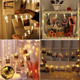 thumbnail image 5 of Dinheiro - Guirnalda de luces LED con clip para fotos (20/40 LED), 5 of 5