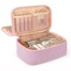 thumbnail image 1 of Bolsa de maquillaje Relavel Cute Portable Rosa con soporte para brochas, 1 of 8