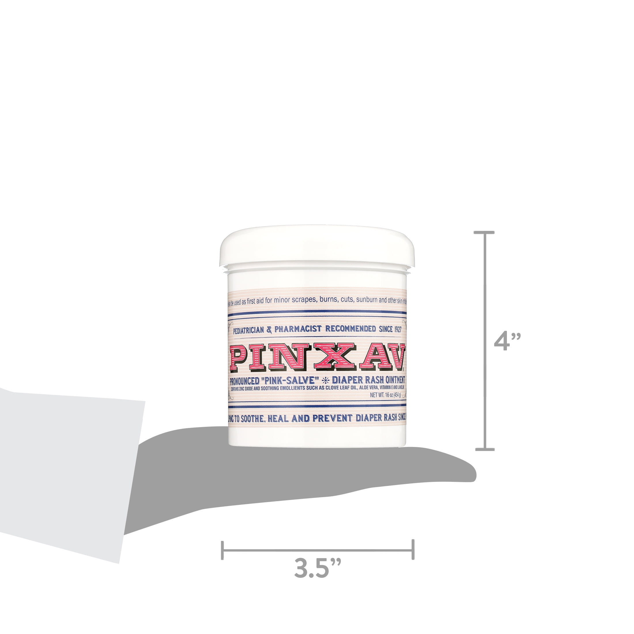 PINXAV Diaper Rash Ointment for Diaper Rash, Eczema, Burns and More - 16 oz