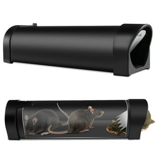 Electric Rat Trap with 2000V Humane Shock Chamber Mouse Killer Zapper for  Homes Outdoor Indoor, Mice Chipmunks Squirrels 