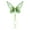 Green, variant on SUSHANG Colorful Artificial Butterfly Wing Decoration - Elegent Floral Vine Accessories for Women, Festival Costume Headpiece, Fairy Garden Party Decor, 3D Spring Leaf Design