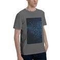 thumbnail image 2 of Bingfone Blue Glitter Retro Men'S Loose Fit Short-Sleeve Pocket T-Shirt, 2 of 7