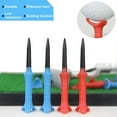 thumbnail image 2 of Iaukyu Unbreakable Golf Tees High Strength Not Easily Deformed Reusable Smooth Surface Stable Plastic Golf Tees Training Tool, 2 of 7