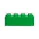 thumbnail image 2 of Bloque construcción antiestrés creativo -Piesi verde 7.7 x 2.8 x 3.9, 2 of 4