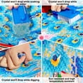 thumbnail image 2 of Bearachild 2022 4/5 Uds Diy Navidad diamante pintura llavero colgante taladro completo forma especial bordado de diamantes bolso de mujer regalo de Navidad Artesanía Tipo8 4 pezzi Bearachild HA008418-08B, 2 of 6