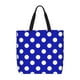 thumbnail image 1 of Easygdp Blue And White Polka Dot Bolsa Tote para Mujer, Bolso de Hombro para Trabajo, Playa, Viajes, Compras y Supermercado, 1 of 7