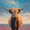 Highland Cow Oil Painting, variant on Qisvanset Highland Cow Oil Canvas Print 15.75x11.81 Inches