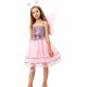 thumbnail image 4 of Disfraz de Hada para Niños 4 Piezas Rojo Verde Vestido de Hada Alas de Hada Varita Diadema, 4 of 4