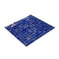thumbnail image 4 of Apollo Tile Celestial 12 in. x 12 in. Glossy Royal Blue and Gold Glass Mosaic Wall and Floor Tile (20 Sq. ft./Case) (20-Pack), 4 of 6
