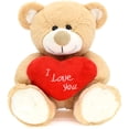thumbnail image 1 of Teddy Bear HWD ¡Te amo! Peluche de 25 cm con corazón rojo, 1 of 6
