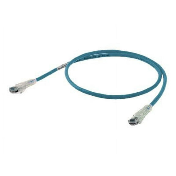 Hubbell NEXTSPEED - Patch cable - RJ-45 (M) to RJ-45 (M) - 3 ft - UTP - CAT 6 - IEEE 802.3at - booted, snagless - blue