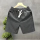 thumbnail image 3 of Pantalones cortos para hombre con bolsillos, estampado a cuadros, para el hogar, pantalones cortos para hombre, talla pequeña, elegantes, ofertas especiales, esenciales, XXL, XL, moda, casual, Y2k, 3 of 5
