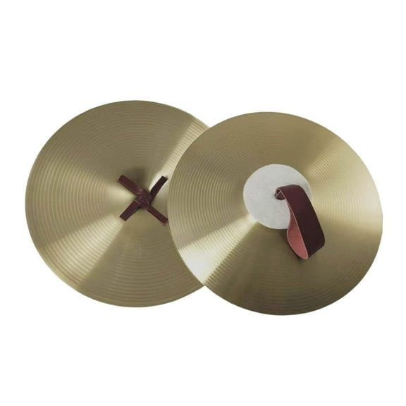 yotijay Crash Cymbals Pair Musical Instrument for Professional Party Stage Show 12inch