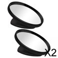 thumbnail image 1 of 2x Espejo Retrovisor para Coche con Espejo Redondo de de 2 ", Accesorio Profesional de Gran 2 piezas, 1 of 4