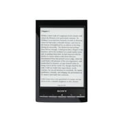 Sony PRS-T1BC - eBook reader - 1.3 GB - 6" monochrome E Ink (600 x 800) - touchscreen - microSD slot - Wi-Fi - black