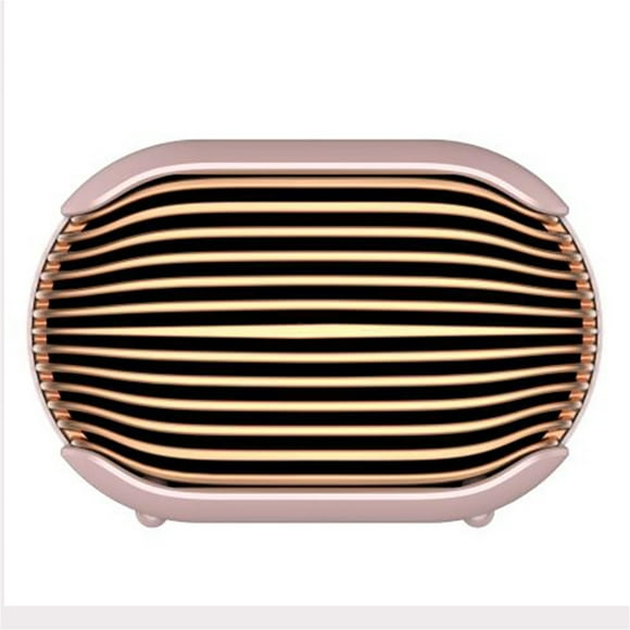 Ventilateur Chauffant Portable Rose, Chauffage de Bureau pour le Bureau et la Maison 800 W 120 V, Compact, École, Dortoir, Étudiants 6,5 X 5,71 X 5,71 Pouces, Couleur Rose