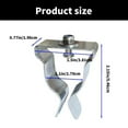 thumbnail image 5 of 5Pcs Window Well Covers Clip Metal Basement Window Well Covers Install Retaining Clip Egress Covers Spring Clip, 5 of 8