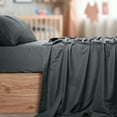 thumbnail image 4 of Utopia Bedding Solid 3 Piece Bed Sheets Set For Adults - Microfiber, Fade Resistant (Twin, Grey), 4 of 6